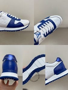 Giày thể thao LV Sneakers vip trắng phối xanh hot hit - Ảnh 8