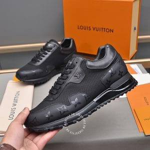Giày thể thao LV Sneakers nam chất liệu vải phối da cá tính - Ảnh 3