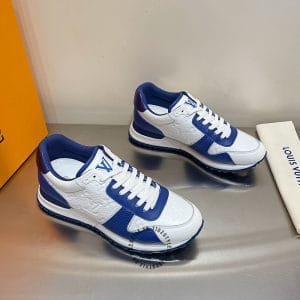 Giày thể thao LV Sneakers vip trắng phối xanh hot hit - Ảnh 2