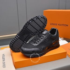 Giày thể thao LV Sneakers nam chất liệu vải phối da cá tính - Ảnh 6