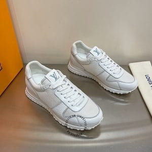 Giày hàng hiệu LV Sneakers dáng thể thao màu trắng - Ảnh 4