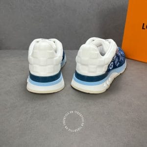 Giày Louis Vuitton Sneaker Run Away xanh phối trắng replica 1:1 - Ảnh 9