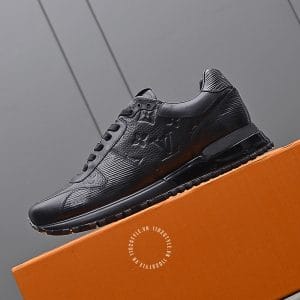 Giày Louis Vuitton Run Away Sneaker đen hot hit - Ảnh 6