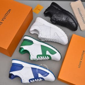 Giày Louis Vuitton Run Away Sneaker đen hot hit - Ảnh 7