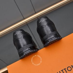 Giày Louis Vuitton Run Away Sneaker đen hot hit - Ảnh 8