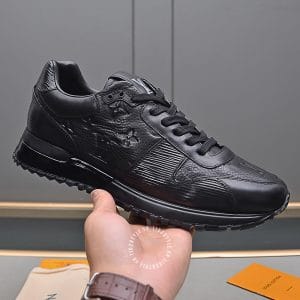 Giày Louis Vuitton Run Away Sneaker đen hot hit - Ảnh 2