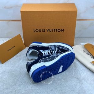Giày LV Sneakers dáng thể thao họa tiết monogram cao cấp - Ảnh 5