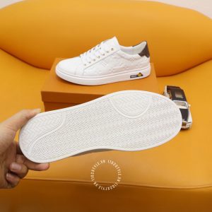 Giày LV Sneakers nam thể thao màu trắng họa tiết Monogram giá tốt - Ảnh 7