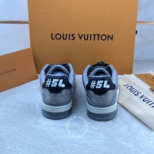 Giày LV Sneakers dáng thể thao đính đá sang trọng - Ảnh 8