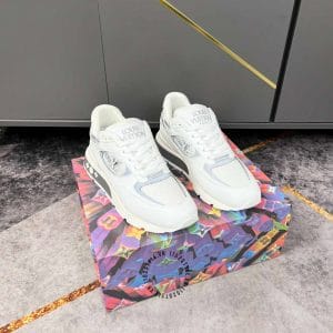 Giày Louis Vuitton Sneaker Runaway trắng cao cấp - Ảnh 3