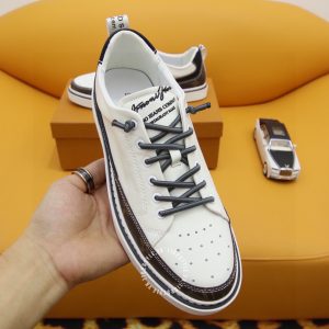 Giày LV Sneakers Replica thể thao trắng phiên bản cao cấp - Ảnh 3