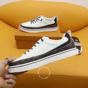 Giày LV Sneakers Replica thể thao trắng phiên bản cao cấp - Ảnh 5