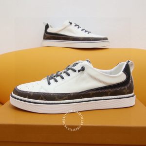 Giày LV Sneakers Replica thể thao trắng phiên bản cao cấp - Ảnh 4