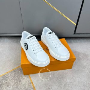 Giày LV Sneakers Replica thể thao nam màu trắng họa tiết giá tốt - Ảnh 2