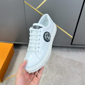 Giày LV Sneakers Replica thể thao nam màu trắng họa tiết giá tốt - Ảnh 5