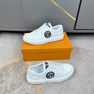 Giày LV Sneakers Replica thể thao nam màu trắng họa tiết giá tốt - Ảnh 3