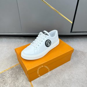 Giày LV Sneakers Replica thể thao nam màu trắng họa tiết giá tốt - Ảnh 4
