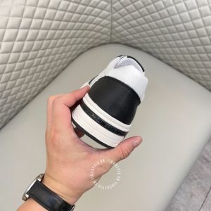 Giày Louis Vuitton sneaker replica phối màu trắng đen Monogram - Ảnh 9