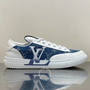 Giày nam Louis Vuitton sneaker vải bò họa tiết monogram - Ảnh 7