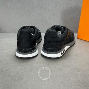 Giày Louis Vuitton Sneaker Run Away đen hoạ tiết monogram cao cấp - Hình ảnh 8