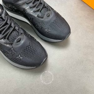 Giày Louis Vuitton Sneaker Run Away đen hoạ tiết monogram cao cấp - Hình ảnh 7