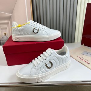Giày nam hàng hiệu Salvatore Ferragamo thể thao màu trắng giá tốt - Ảnh 8