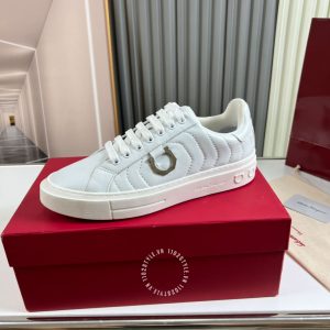 Giày nam hàng hiệu Salvatore Ferragamo thể thao màu trắng giá tốt - Ảnh 5