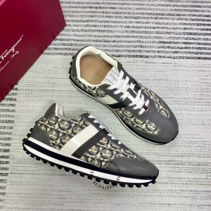Giày Salvatore Ferragamo nam hàng hiệu phiên bản dây dây buộc - Ảnh 3