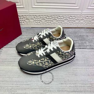 Giày Salvatore Ferragamo nam hàng hiệu phiên bản dây dây buộc - Ảnh 2