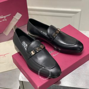 Giày Salvatore Ferragamo nam màu đen hàng hiệu - Ảnh 2