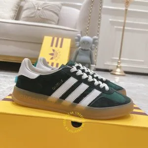 Giày Gucci Sneaker thể thao nam nữ màu xanh dây trắng - Hình ảnh 2