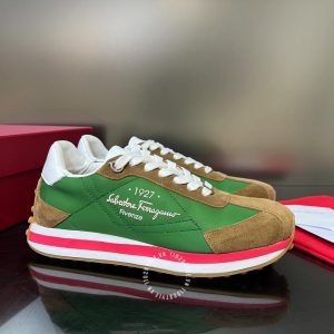 Giày thể thao Salvatore Ferragamo nam phối màu hàng hiệu - Ảnh 2