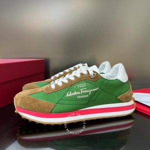 Giày thể thao Salvatore Ferragamo nam phối màu hàng hiệu - Ảnh 3