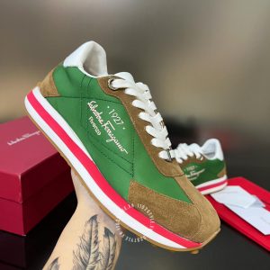 Giày thể thao Salvatore Ferragamo nam phối màu hàng hiệu - Ảnh 5