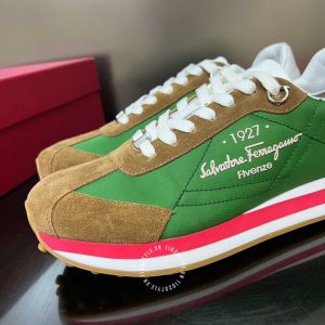 Giày thể thao Salvatore Ferragamo nam phối màu hàng hiệu - Ảnh 6