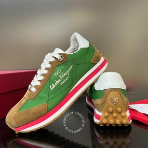 Giày thể thao Salvatore Ferragamo nam phối màu hàng hiệu - Ảnh 4
