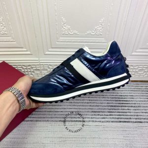 Giày Salvatore Ferragamo nam xanh than hàng hiệu - Ảnh 6