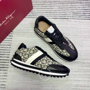 Giày Salvatore Ferragamo nam màu đen họa tiết Cực Hot - Ảnh 3