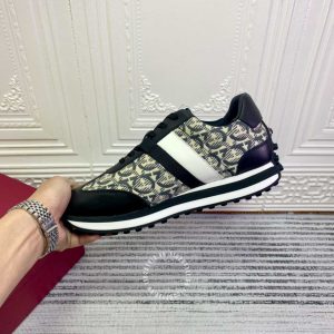 Giày Salvatore Ferragamo nam màu đen họa tiết Cực Hot - Ảnh 6
