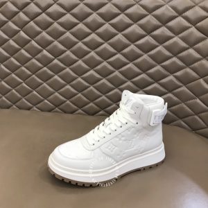 Giày Replica Louis Vuitton sneaker cổ cao họa tiết cao cấp - Ảnh 8