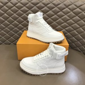 Giày Replica Louis Vuitton sneaker cổ cao họa tiết cao cấp - Ảnh 2