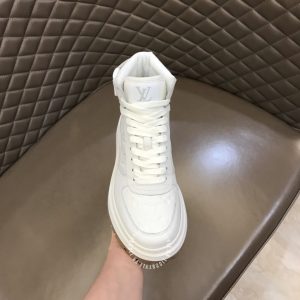 Giày Replica Louis Vuitton sneaker cổ cao họa tiết cao cấp - Ảnh 5