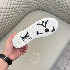 Giày thể thao super fake Louis Vuitton phối màu họa tiết Monogram - Ảnh 7