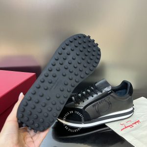 Giày thể thao Salvatore Ferragamo nam hàng hiệu màu đen - Ảnh 9