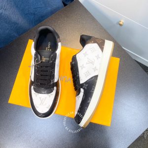 Giày thể thao nam cao cấp LV Sneakers phối màu họa tiết Monogram - Ảnh 5