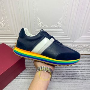 Giày Salvatore Ferragamo thể thao nam phối màu đẹp mắt - Ảnh 6