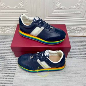 Giày Salvatore Ferragamo thể thao nam phối màu đẹp mắt - Ảnh 4