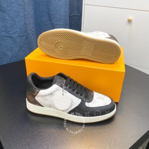 Giày thể thao nam cao cấp LV Sneakers phối màu họa tiết Monogram - Ảnh 8