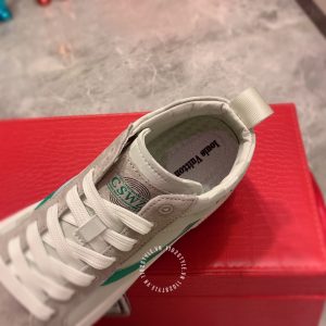 Giày thể thao nam hàng hiệu LV Sneakers màu ghi họa tiết caro - Ảnh 9