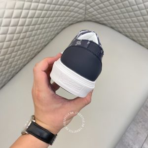 Giày thể thao super fake LV Sneakers màu xanh than họa tiết Monogram - Ảnh 8